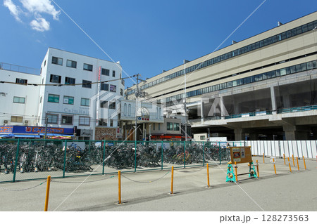 大阪 東淀川区 阪急淡路駅周辺 高架工事風景 大阪 東淀川区 阪急淡路駅周辺 高架工事風景 128273563