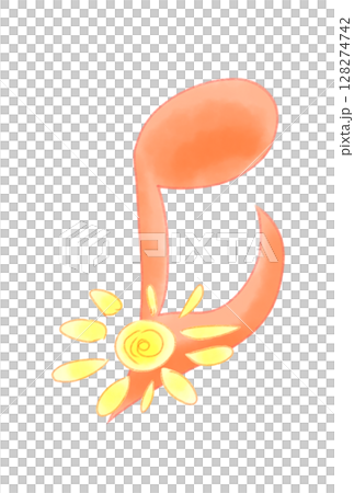 Musical note with sun Musical note with sun 128274742