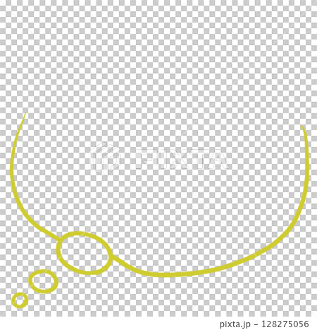 Square speech bubble material (yellow) Square speech bubble material (yellow) 128275056