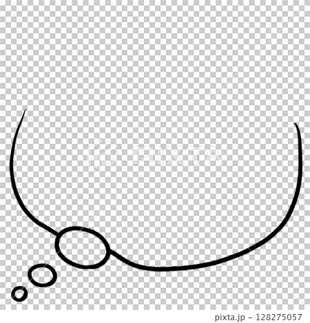 Square speech bubble material (black) Square speech bubble material (black) 128275057