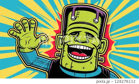 ポップで楽しいフランケンシュタイン 128276112