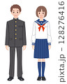 学生服の男女12 128276416