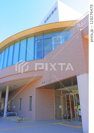 愛知県名古屋市、瑞穂文化小劇場と瑞穂図書館の風景 愛知県名古屋市、瑞穂文化小劇場と瑞穂図書館の風景 128276478