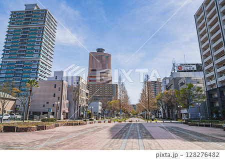 浜松市の浜松駅周辺の風景(静岡県) 浜松市の浜松駅周辺の風景(静岡県) 128276482