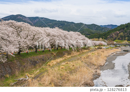島田市川根町の新桜トンネルの風景(静岡県) 128276813