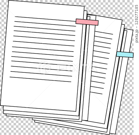 大量の書類_ファイル 大量の書類_ファイル 128277185