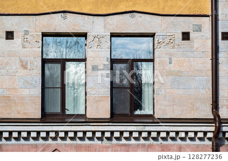 Two windows and a drain. Two windows and a drain. 128277236