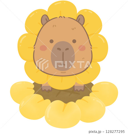Cute capybara  Cute capybara  128277295