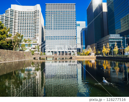 東京　和田倉濠と和田倉橋 128277516