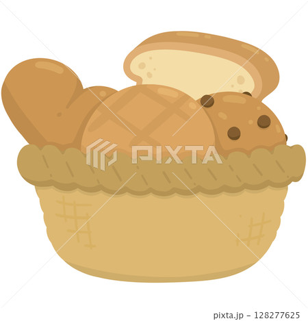 Capybara with bread  128277625