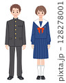 学生服の男女14 128278001