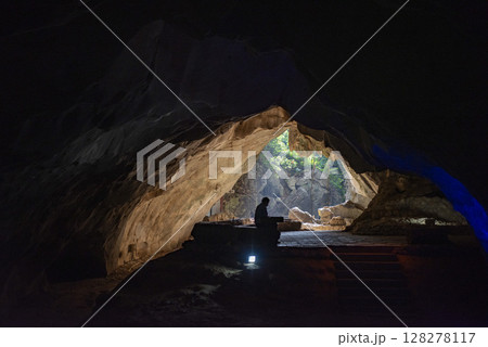 THAILAND PHRAE THAM PHA NANG KHOI CAVE THAILAND PHRAE THAM PHA NANG KHOI CAVE 128278117