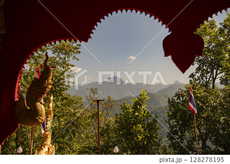 THAILAND PHRAE WAT PHRA THAT DOI LENG 128278195