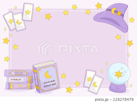 magic fortune-telling witch frame 2 magic fortune-telling witch frame 2 128278479