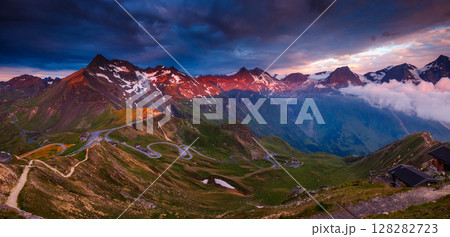 picturesque morning scene 128282723