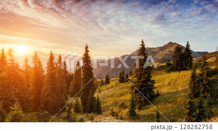 beautiful mountains landscape beautiful mountains landscape 128282758