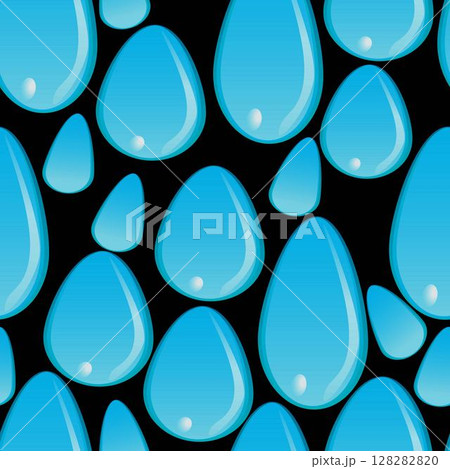 Water drops on black background Water drops on black background 128282820