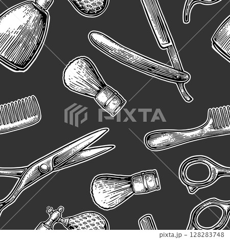 Seamless pattern set tool for BarberShop 128283748