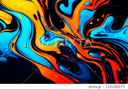 The Photo abstract liquid wallpaper 128286073