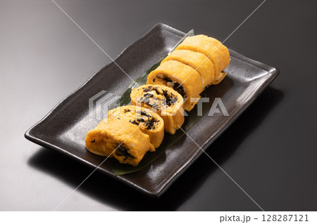 いか昆布 卵焼き いか昆布 卵焼き 128287121