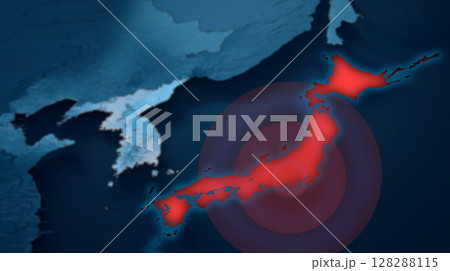日本の地震監視可視化 128288115