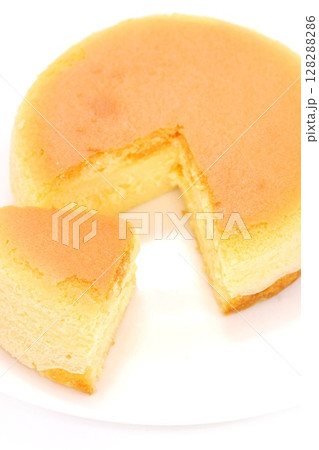 チーズケーキ カット 断面 明るい背景 チーズケーキ カット 断面 明るい背景 128288286