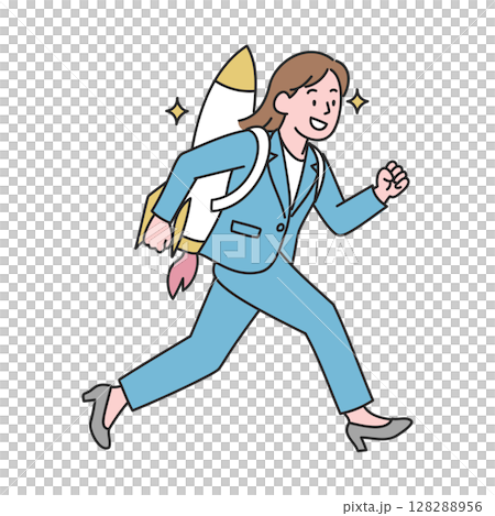 成長加速女性ビジネスウーマン 128288956