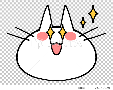 只面對貓圖標插圖素材 128289026