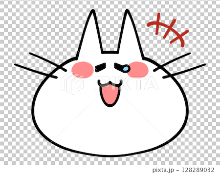 只面對貓圖標插圖素材 128289032