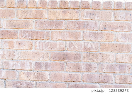 明るいレンガの壁素材③ 128289278