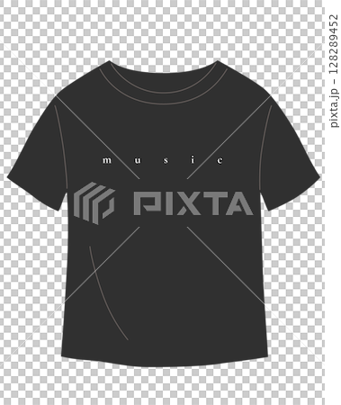 ロゴ入りTシャツ(music) ロゴ入りTシャツ(music) 128289452