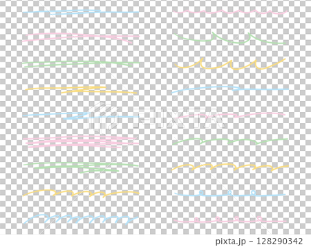 手繪線條向量插圖集。手繪、裝飾、塗鴉、線條藝術 手繪線條向量插圖集。手繪、裝飾、塗鴉、線條藝術 128290342