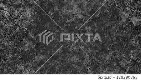 Image of flickering distressed pattern moving in seamless loop over black and grey background 128290865