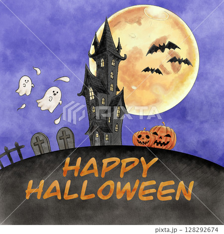 happy Halloween 128292674