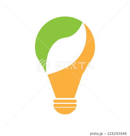 Bulb logo with power icon lamp logo colorful design template Bulb logo with power icon lamp logo colorful design template 128293846