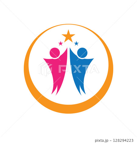 Community Logo Stock Illustrations 128294223
