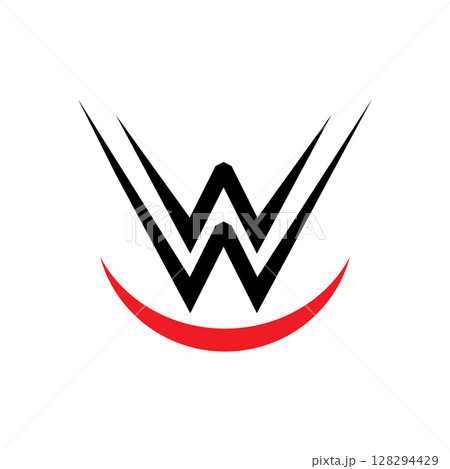 Letter W logo design vector illustration Letter W logo design vector illustration 128294429