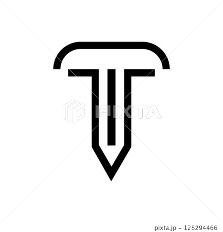 Letter T Logo Vector Art  Icons  and Graphics 128294466