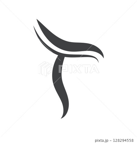 Letter T Logo Vector Art  Icons  and Graphics 128294558