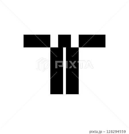 Letter T Logo Vector Art  Icons  and Graphics 128294559