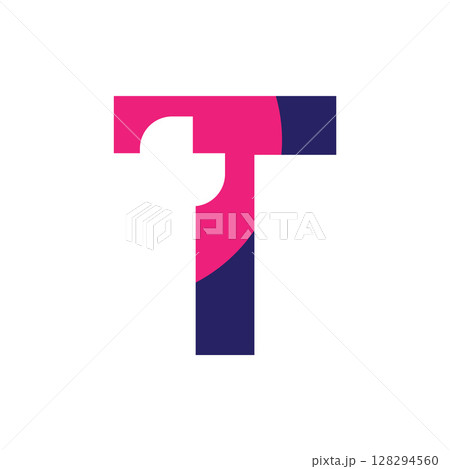 Letter T Logo Vector Art  Icons  and Graphics 128294560