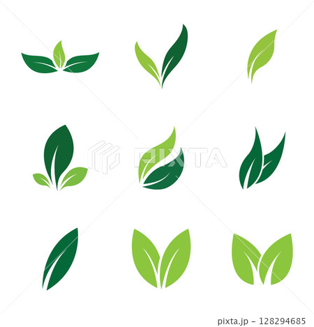 Leaf Logo Images design Template Icon 128294685