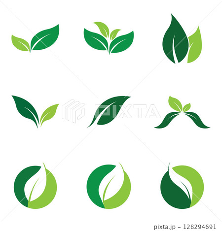 Leaf Logo Images design Template Icon 128294691