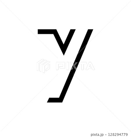 Letter Y Logo Design Vector Graphic Letter Y Logo Design Vector Graphic 128294779