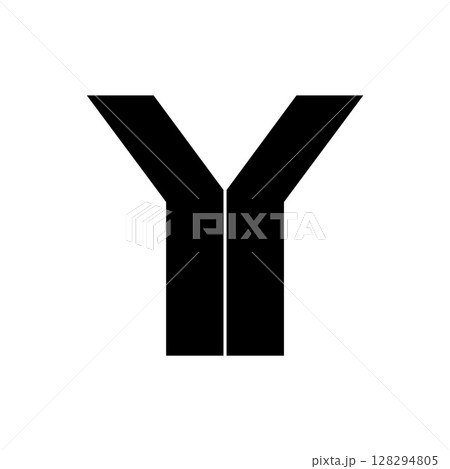Letter Y Logo Design Vector Graphic Letter Y Logo Design Vector Graphic 128294805