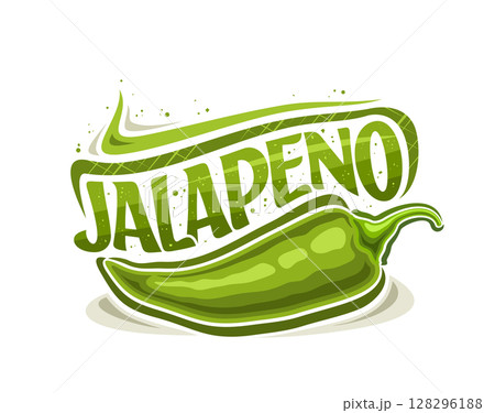 Vector logo for Jalapeno Vector logo for Jalapeno 128296188