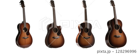 ギターの素材セット 128296996