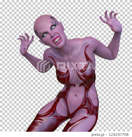 女性エイリアン 128297706