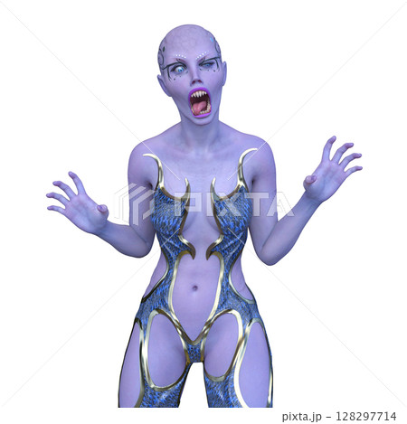女性エイリアン 128297714