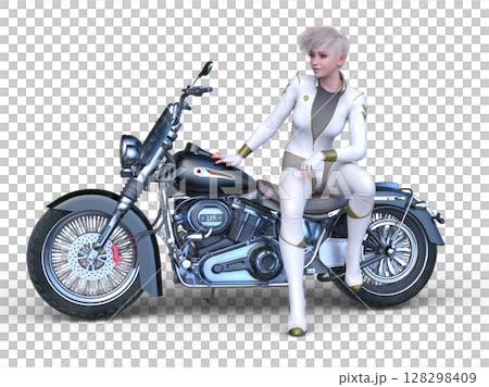 Female rider Female rider 128298409